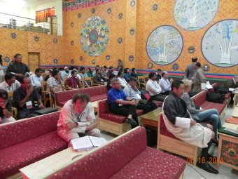 Inaugural Session of SANDEE’s 28th R&T Workshop in Thimphu Bhutan. June 16-20, 2014 @ The Faculty of Traditional Medicine, Royal University of Bhutan